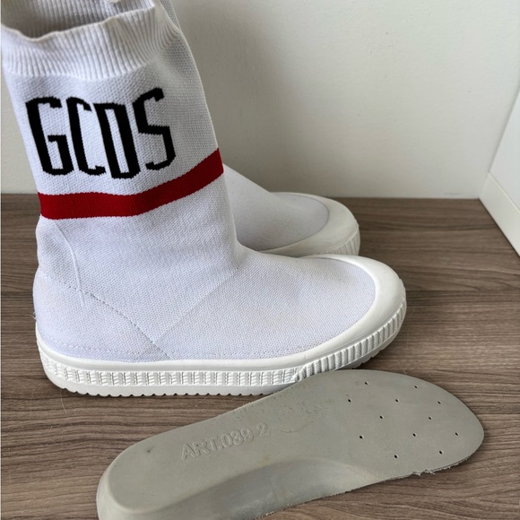 GCDS High Top Sock Like Knitted Sneakers Trainers Boot Sz 6 US - Picture 8 of 8